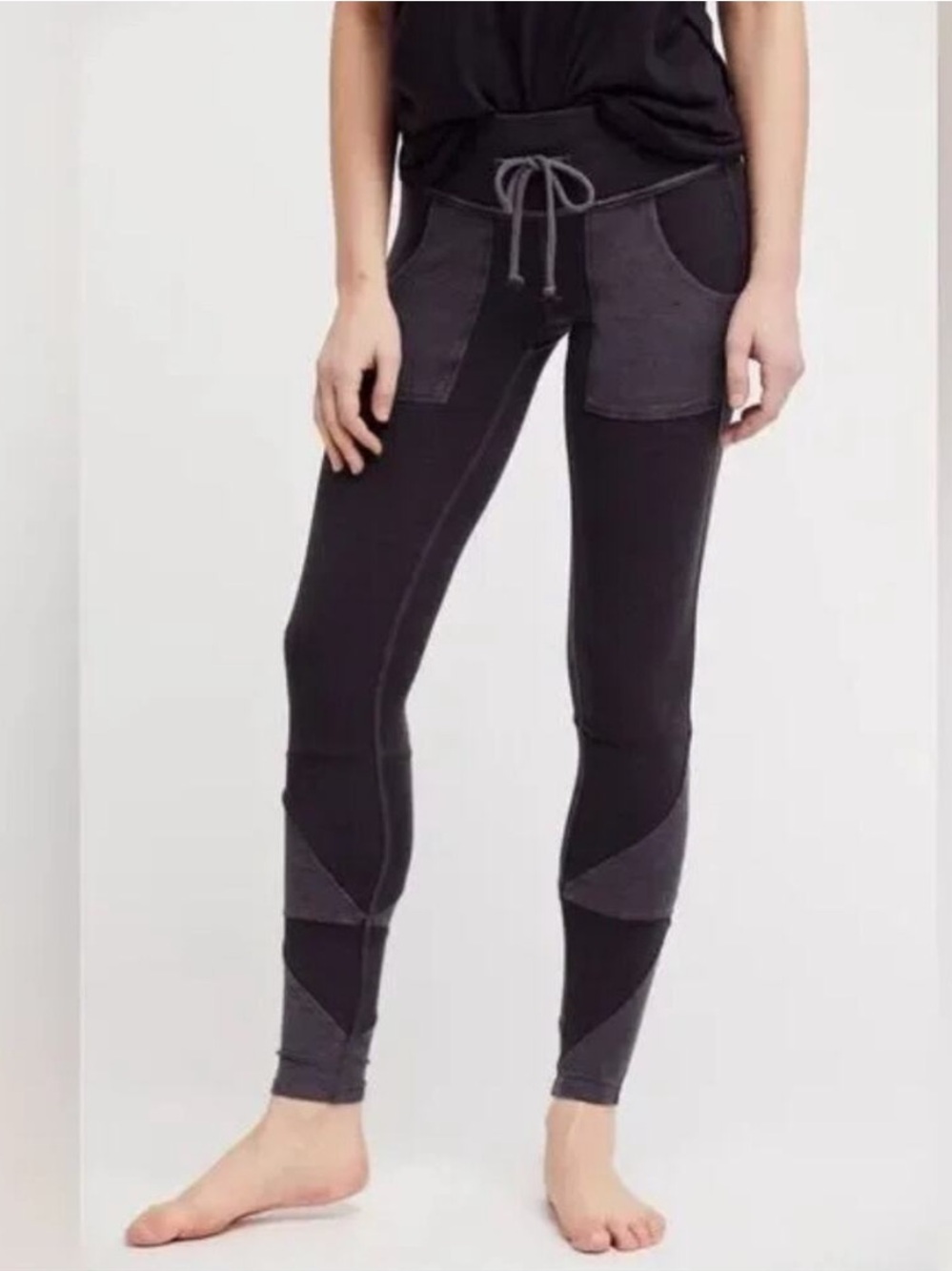 Free People Movement Kyoto Patchwork Sweat Pant Leggings XL